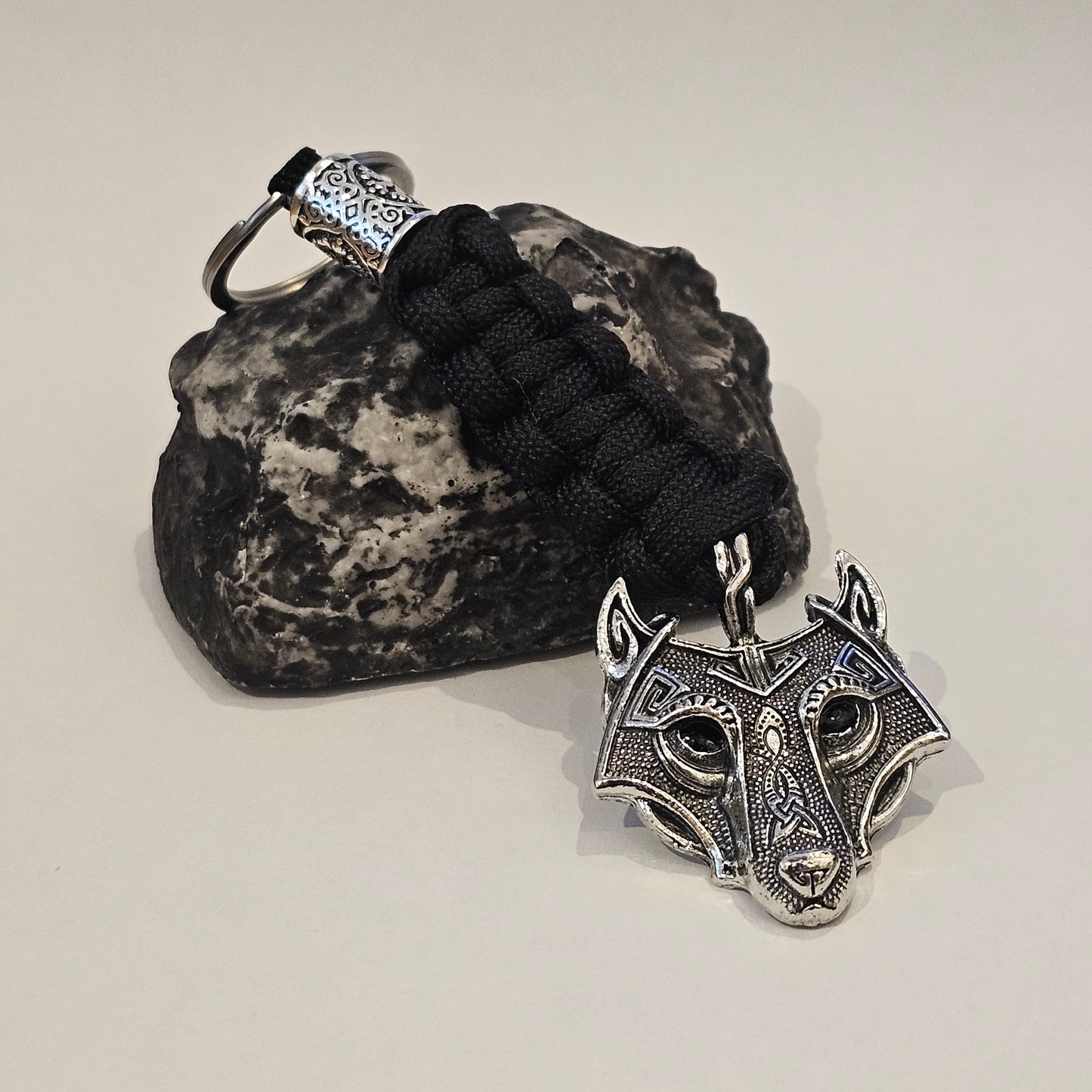 Odin Wolf Keychain