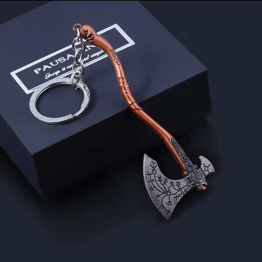 Leviathan Axe Keyring - God of War style