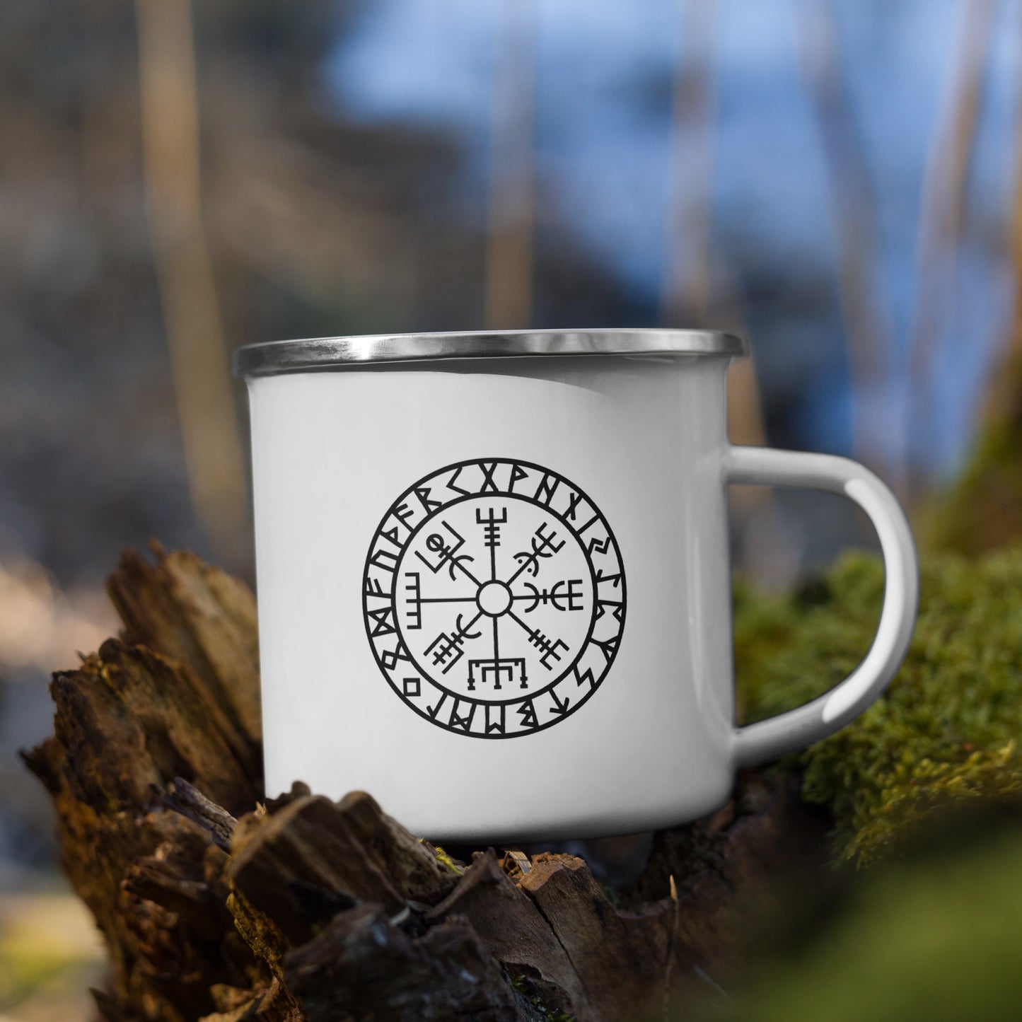 Vegvisir Enamel Mug