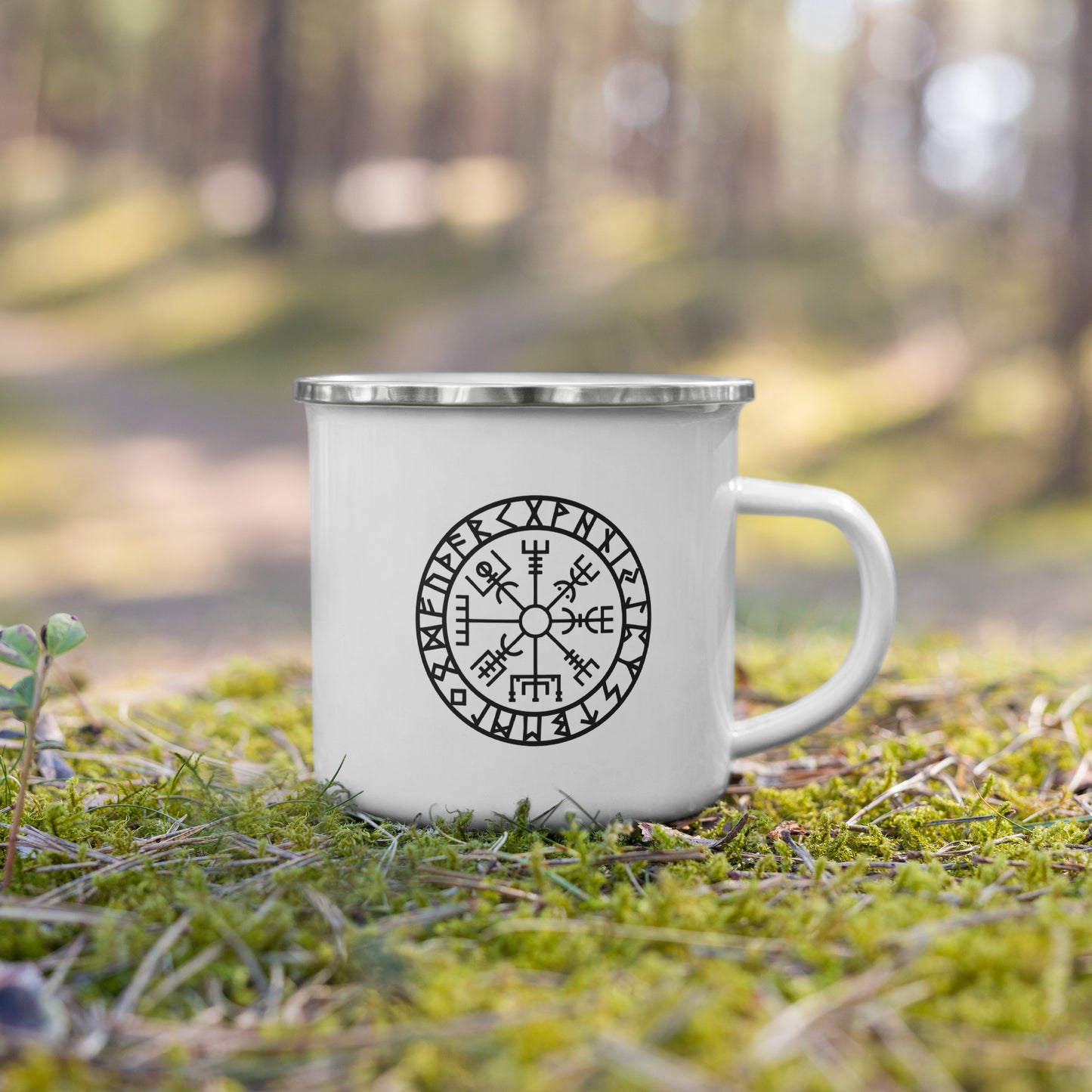 Vegvisir Enamel Mug