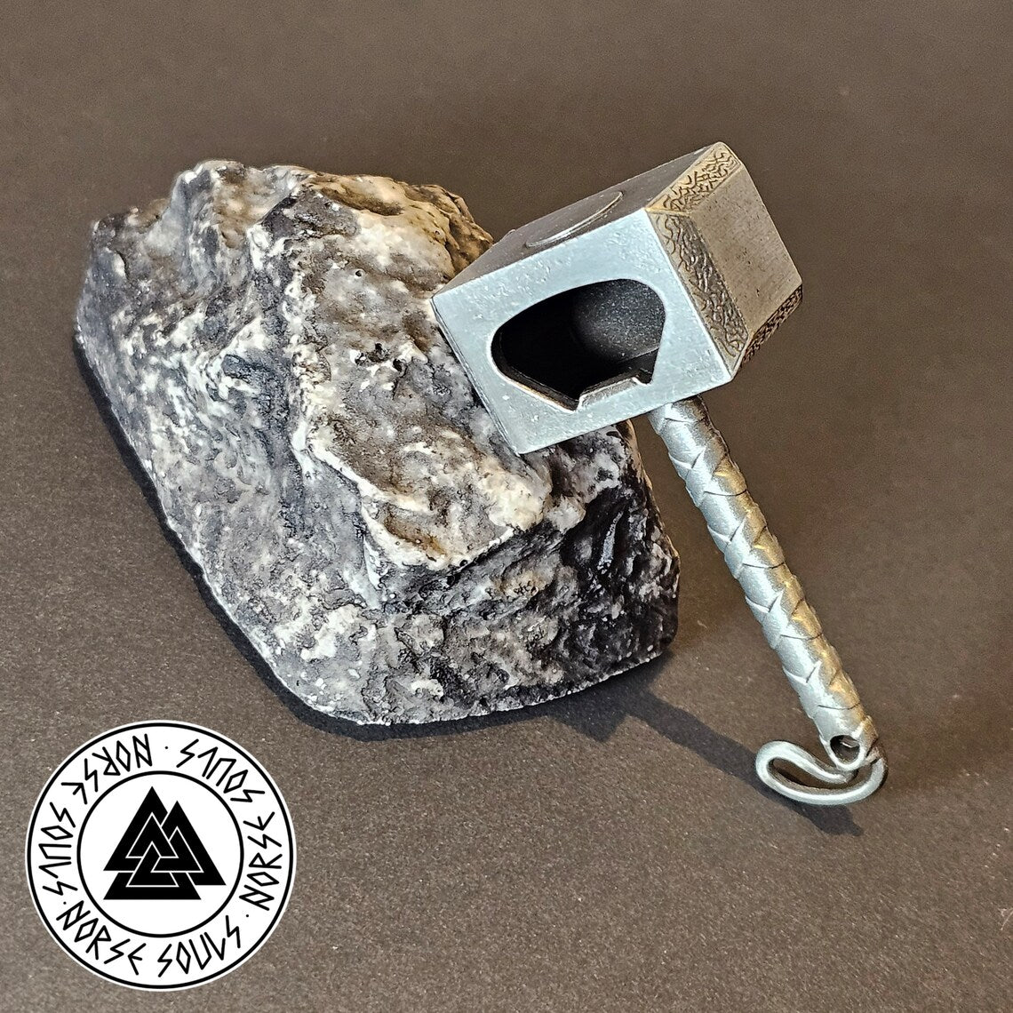 Mjölnir Bottle Opener Keyring