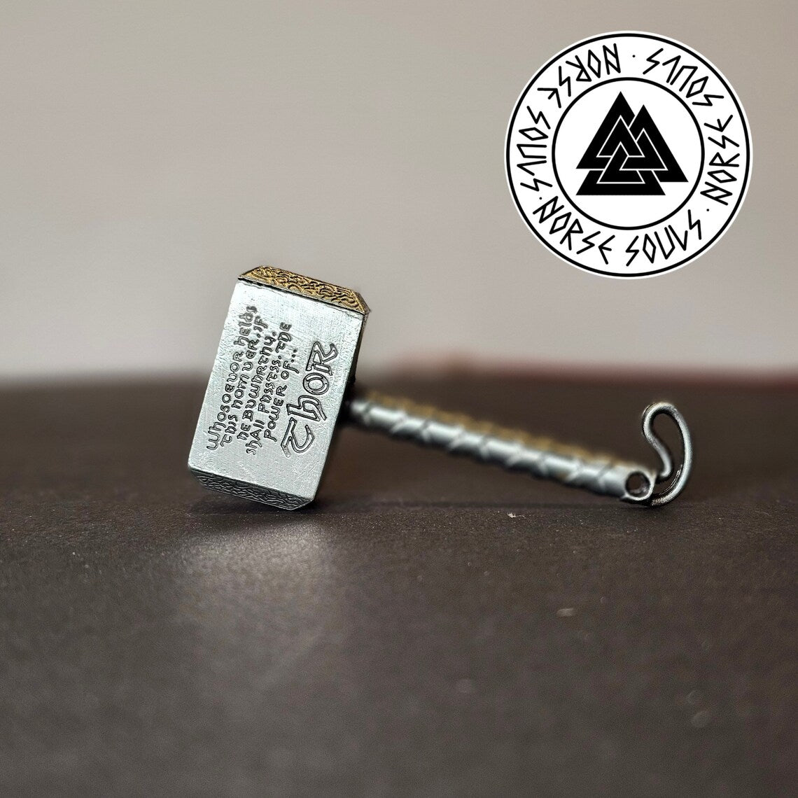 Mjölnir Bottle Opener Keyring